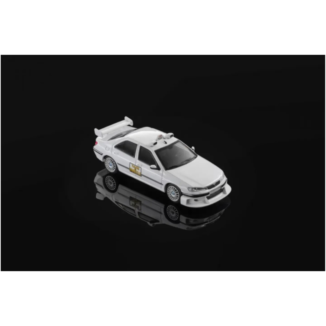 *APAXPO 2026* Peugeot 406 Taxi White Taxi Livery (Limited to 1288units), 1:64 Scale