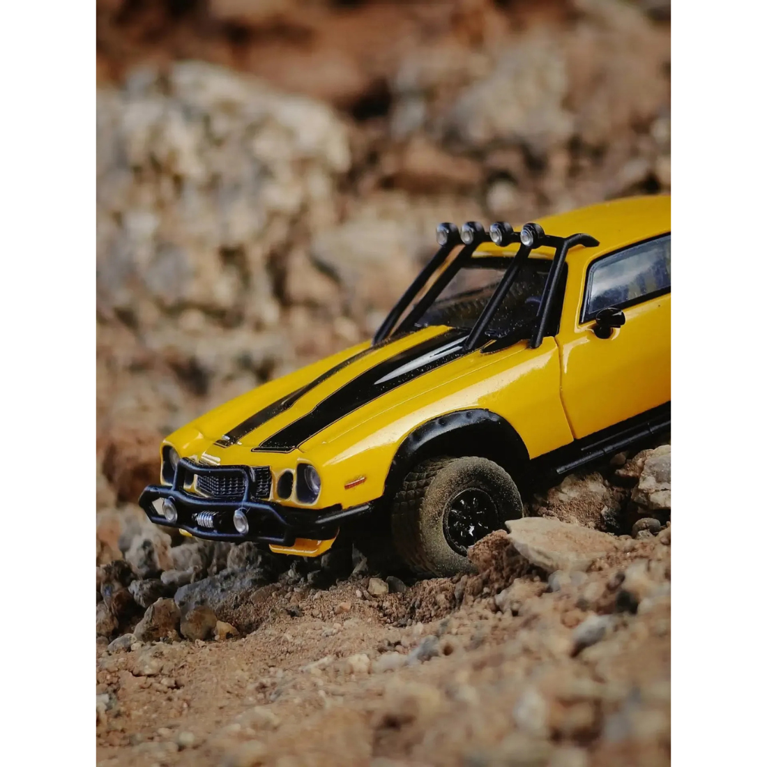 *APAXPO 2026* 1978 Chevrolet Camaro Yellow with Black stripes (Limited to 1388units), 1:64 Scale