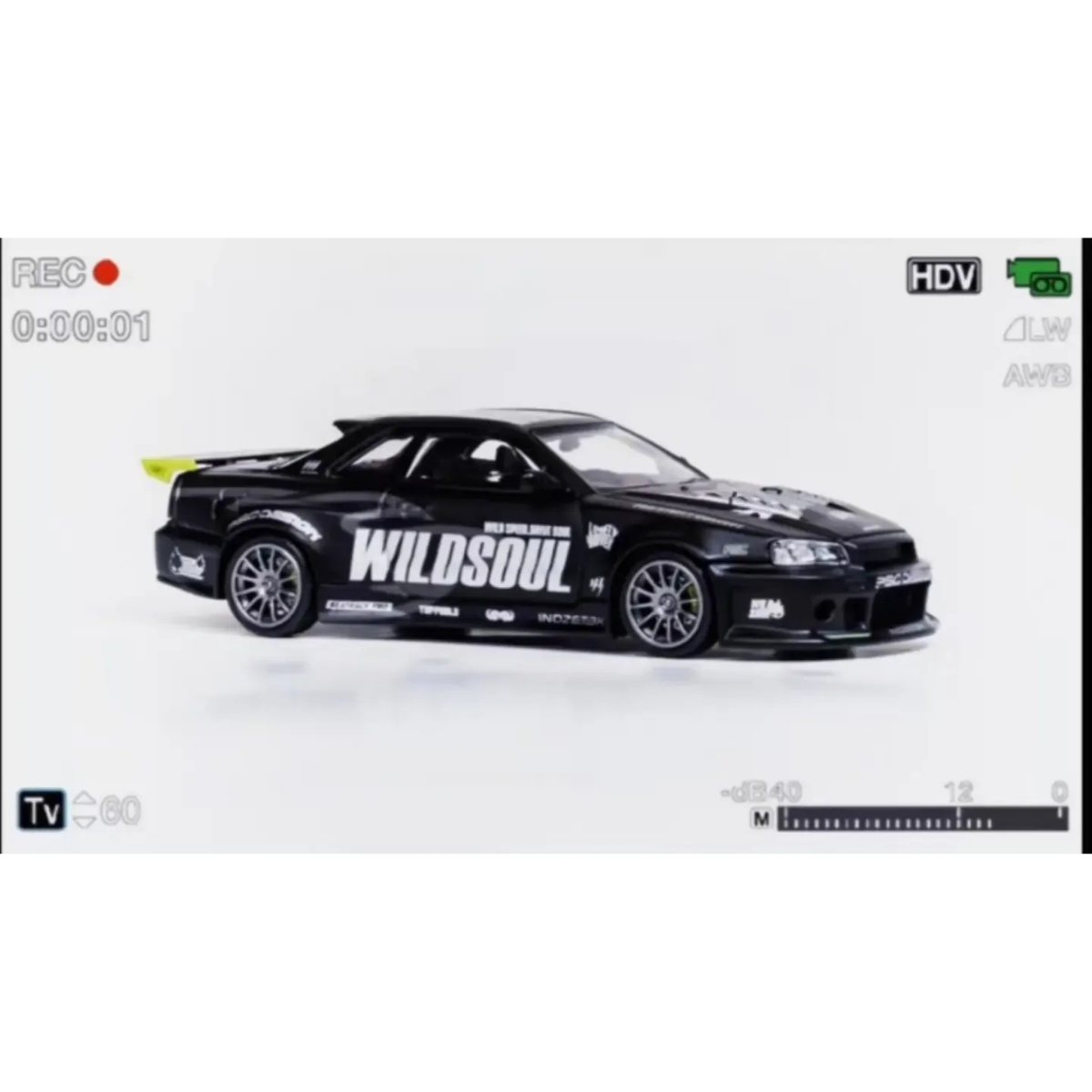 *APAXPO 2026* Skyline R34 "Smilodon" Heat Black Matte Wild Soul livery, 1:64 Scale