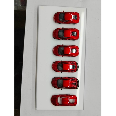 *APAXPO 2026* Lamborghini Aventador Set (6 models) Red, 1:64 Scale
