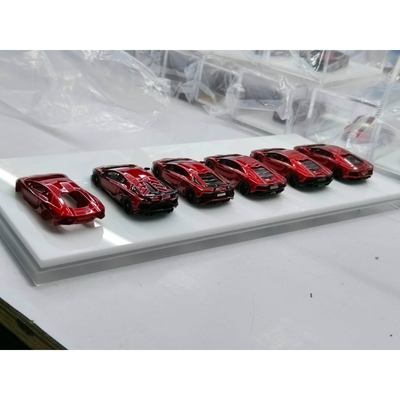 *APAXPO 2026* Lamborghini Aventador Set (6 models) Red, 1:64 Scale