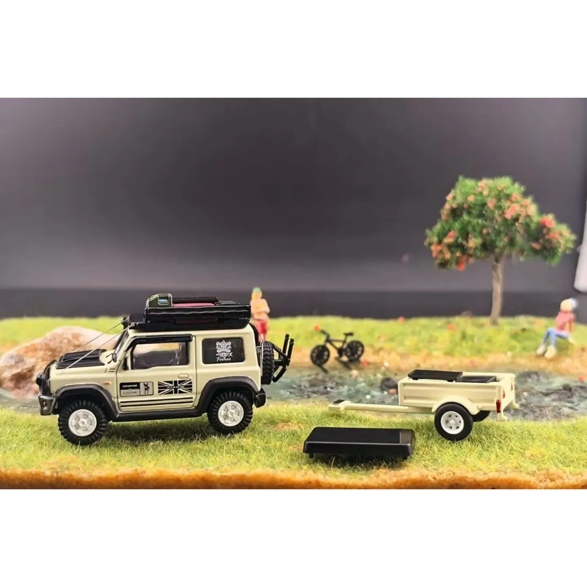 *APAXPO 2026* Suzuki Jimny 4x4 Boring White, 1:64 Scale