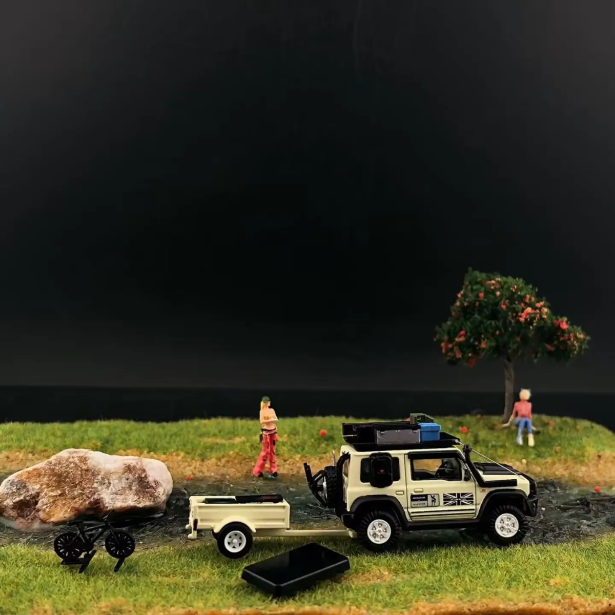 *APAXPO 2026* Suzuki Jimny 4x4 Boring White, 1:64 Scale