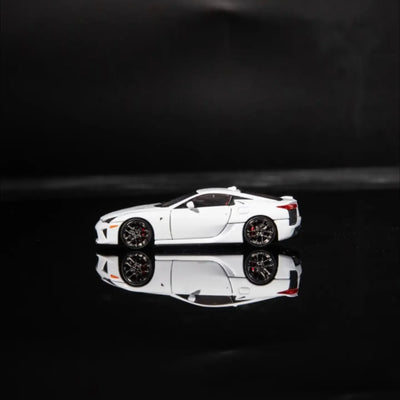 *APAXPO 2026* Lexus LFA White (Limited to 999units) Chance of Chase Car-Electroplated Version, 1:64 Scale