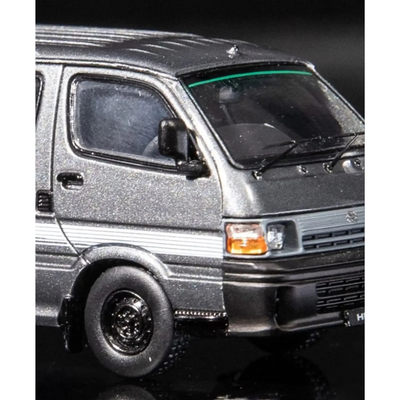 *APAXPO 2026* Toyota Hiace H100 Grey with White details, 1:64 Scale