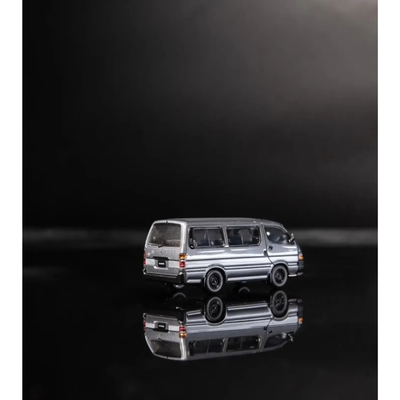 *APAXPO 2026* Toyota Hiace H100 Grey with White details, 1:64 Scale