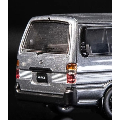 *APAXPO 2026* Toyota Hiace H100 Grey with White details, 1:64 Scale