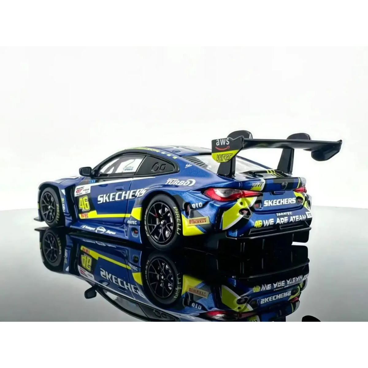*APAXPO 2026* BMW M4 GT3 #46 Valentino Rossi Blue livery, 1:64 Scale