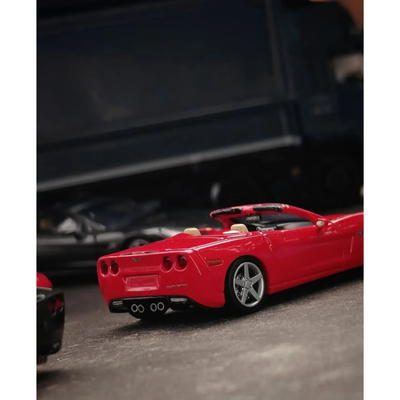 *APAXPO 2026* Chevrolet Corvette Z06 Red (Limited to 698units), 1:64 Scale