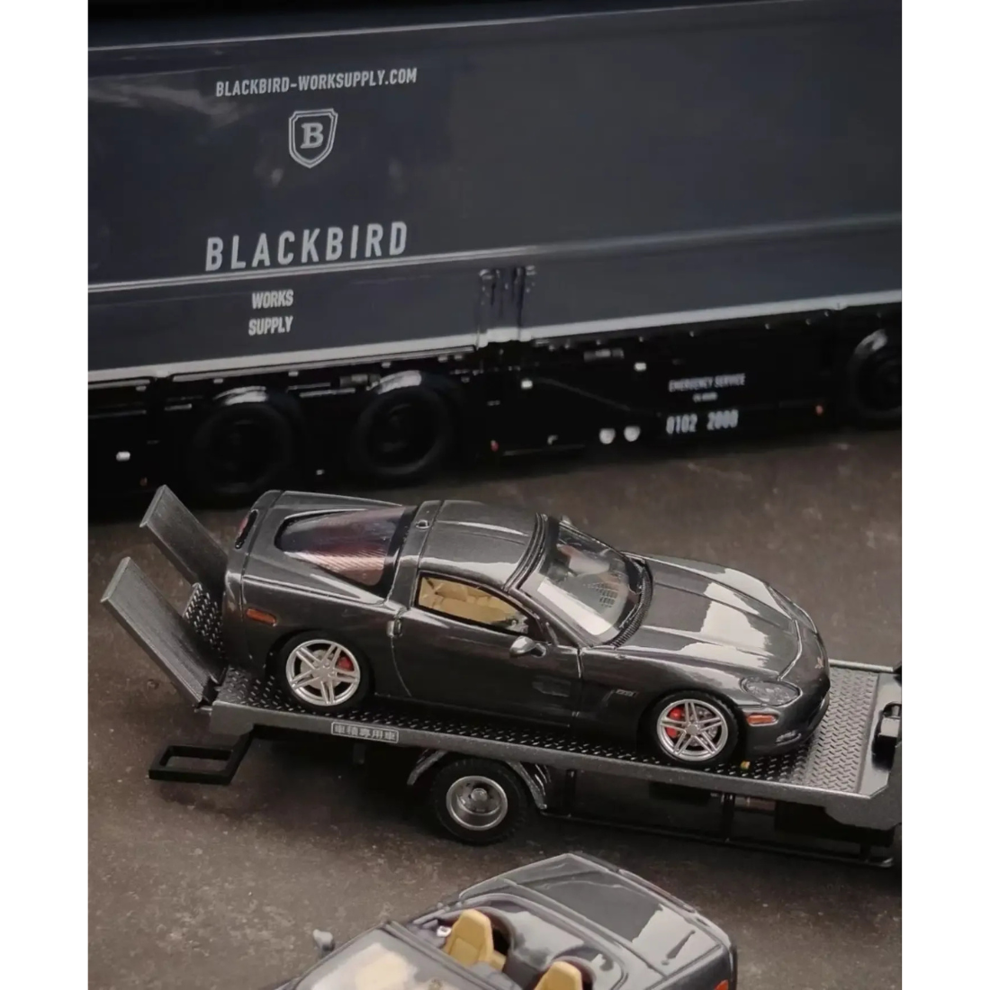 *APAXPO 2026* Chevrolet Corvette Z06 Grey (Limited to 498units), 1:64 Scale