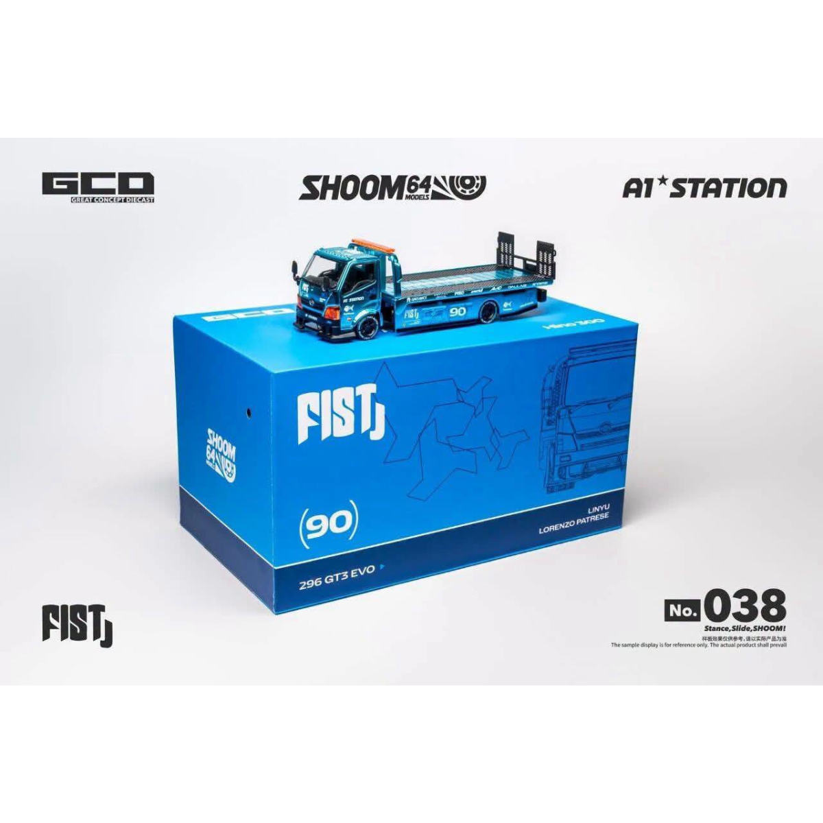*APAXPO 2026* HINO 300 CUSTOM DROP-BED CAR CARRIER 1:64 Scale