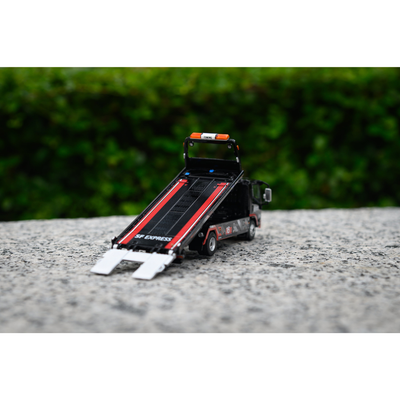 *PRE-ORDER*  CN27 Diecast - Isuzu N Series SF Express Flatbed Trailer, 1:64 Scale (2023)