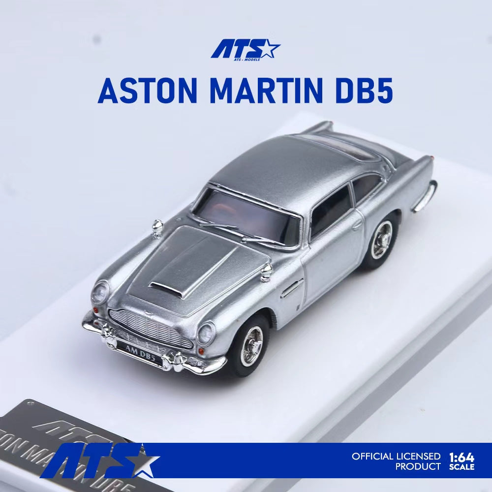*PRE-ORDER* Aston Martin DB5, 1:64 Scale (Silver)