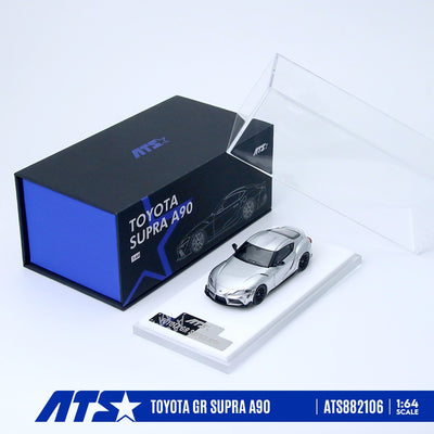 *PRE-ORDER* Toyota GR SUPRA A90, 1:64 Scale (Silver)