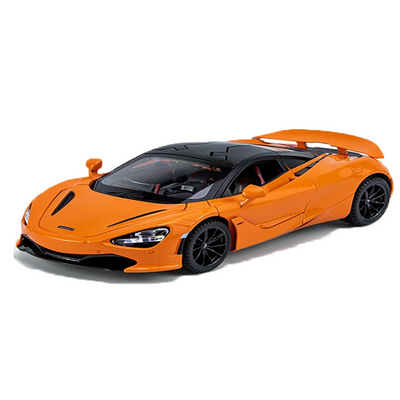 McLaren 720S - Light, Sound with Openable Doors, 1:24 Scale (Orange)
