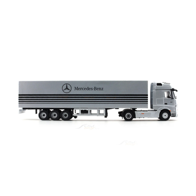 Mercedes-Benz Container Truck Classic Edition, 1:64 Scale (Silver)