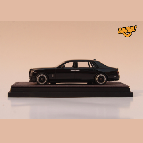 Premium scale diecast model car  – *HEC 2026* Phantom VIII EWB Centenary, 1:64 Scale (Black) Collectible