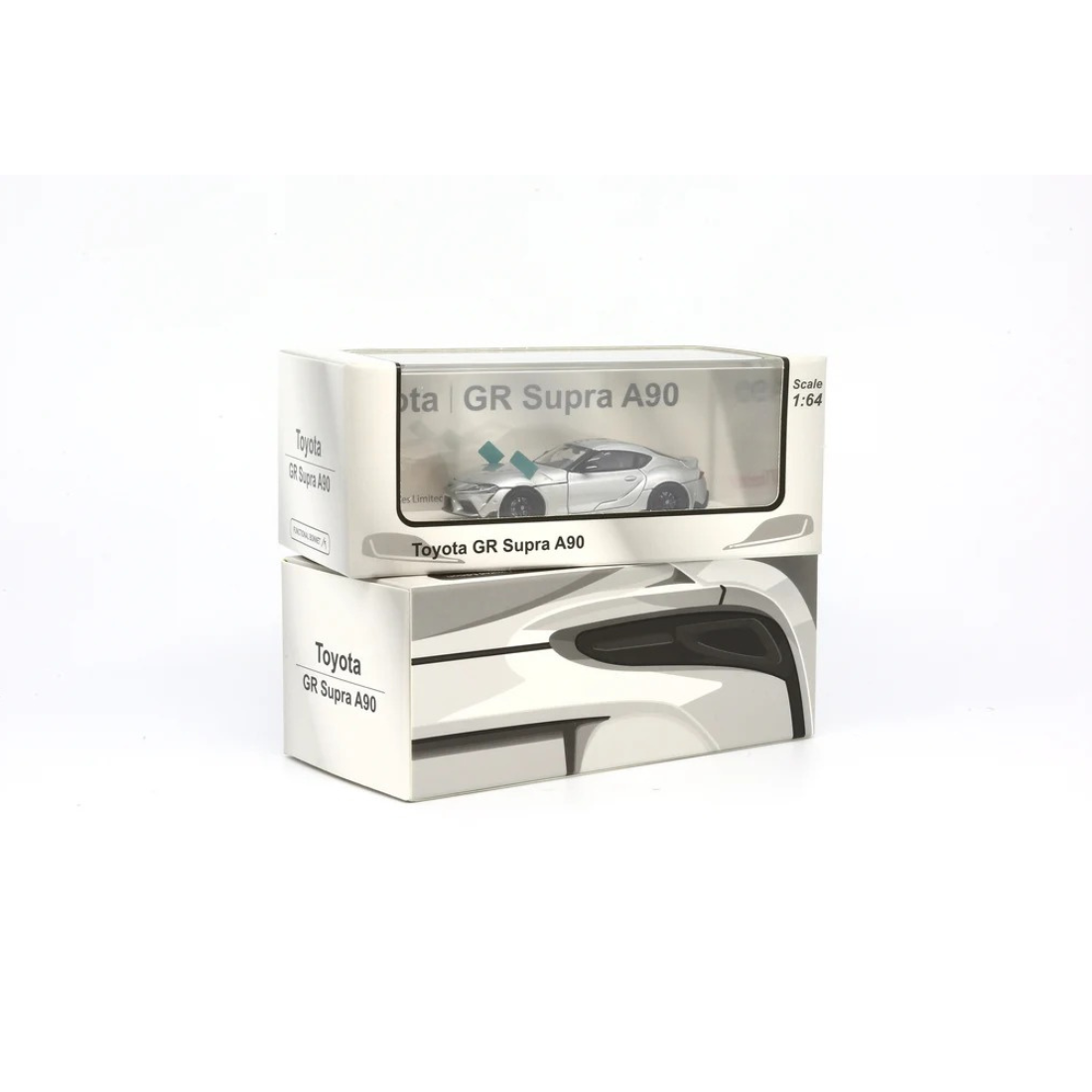 Toyota GR Supra A90 (Limited to 641 of 999), 1:64 Scale (Silver)