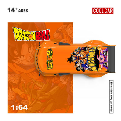 *PRE-ORDER* Volkswagen T1 Dragon Ball Painted, 1:64 Scale (Orange)