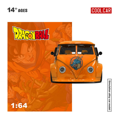*PRE-ORDER* Volkswagen T1 Dragon Ball Painted, 1:64 Scale (Orange)