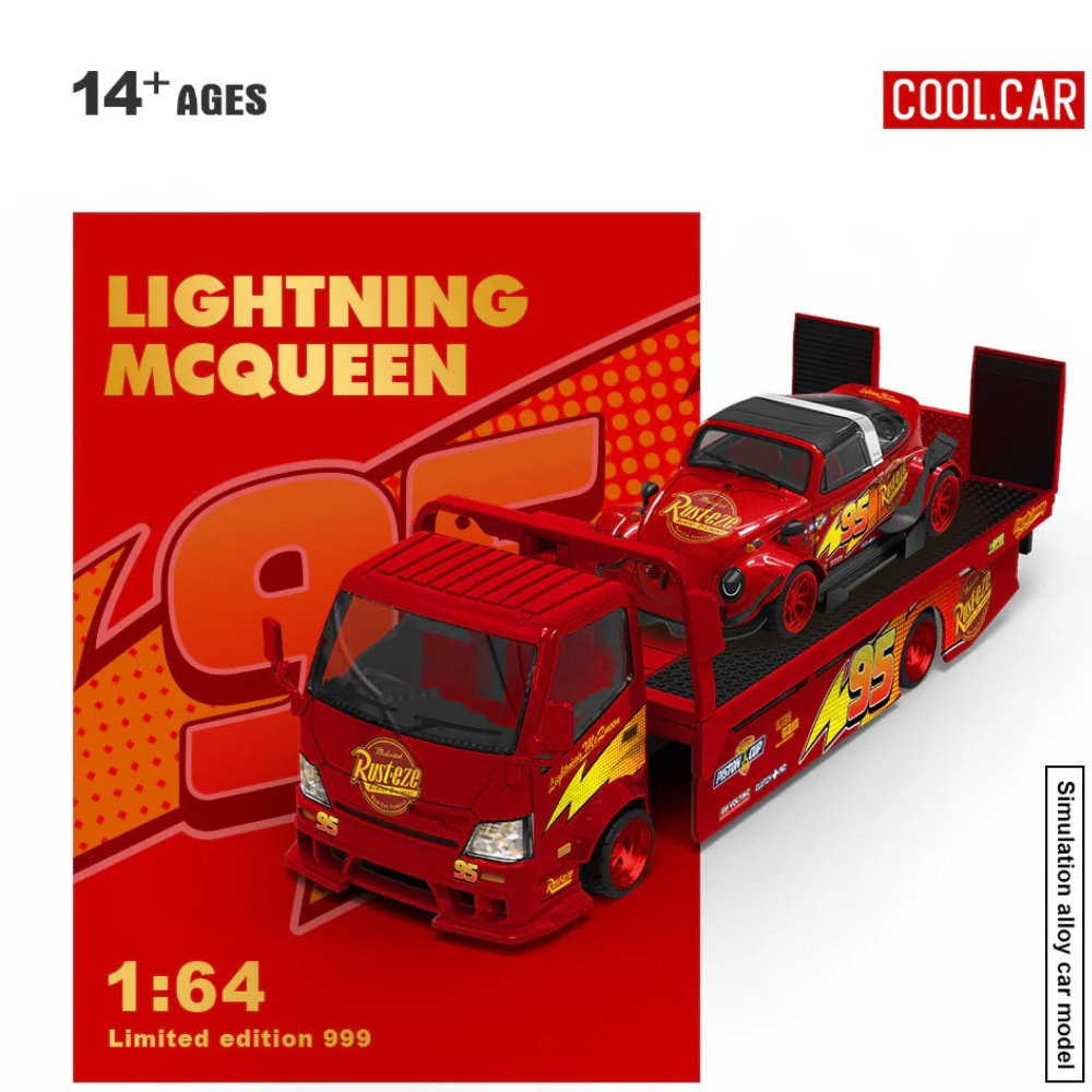 Lightning Mcqueen Livery, 1:64 Scale
