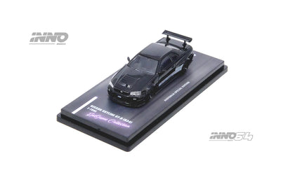 Premium scale diecast model car  – *PRE-ORDER* Nissan Skyline GT-R (R34) Z-Tune "Endgame" Australia Special Edition(Purple) (Chanse of Black Pearl Chase Car), 1:64 Scale Collectible