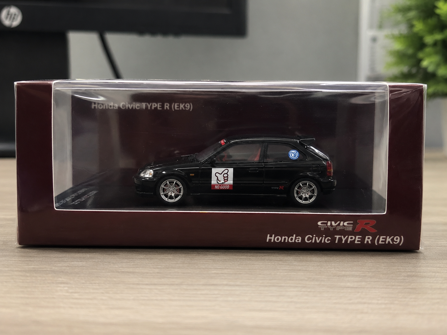 Honda Civi Type R (EK9), 1:64 Scale (Black)