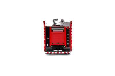 Premium scale diecast model car  – *HEC 2026* Scania Urban Main Battle Fire Truck, 1:64 Scale (Red) Collectible