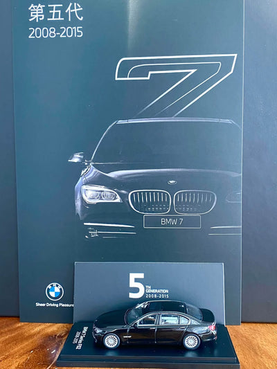 BMW 7 Series 1:64 Miniature Collection (7 Car Set), 1:64 Scale