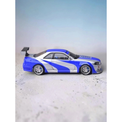 Nissan GTR R34 (Limited to 999), 1:64 Scale