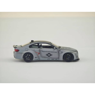 *PRE-ORDER* BMW M3 E92 LB Customized Diry Grey, 1:64 Scale