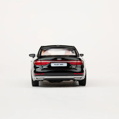 Premium scale diecast model car  – Audi A8L 2021, 1:64 Scale (Black) Collectible