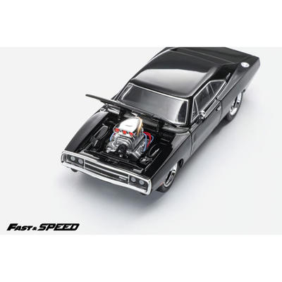 *PRE-ORDER* Dodge Charger R/T with Figure, 1:64 Scale