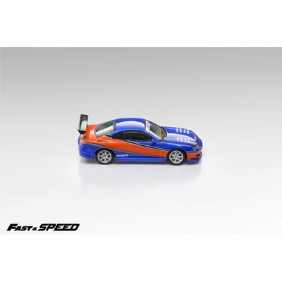 *Pre-Orders* Silvia S15 "Mona Lisa" FNF Orange-Blue Livery, 1:64 Scale