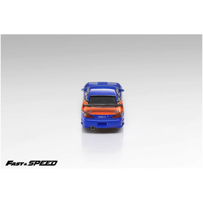 *Pre-Orders* Silvia S15 "Mona Lisa" FNF Orange-Blue Livery, 1:64 Scale