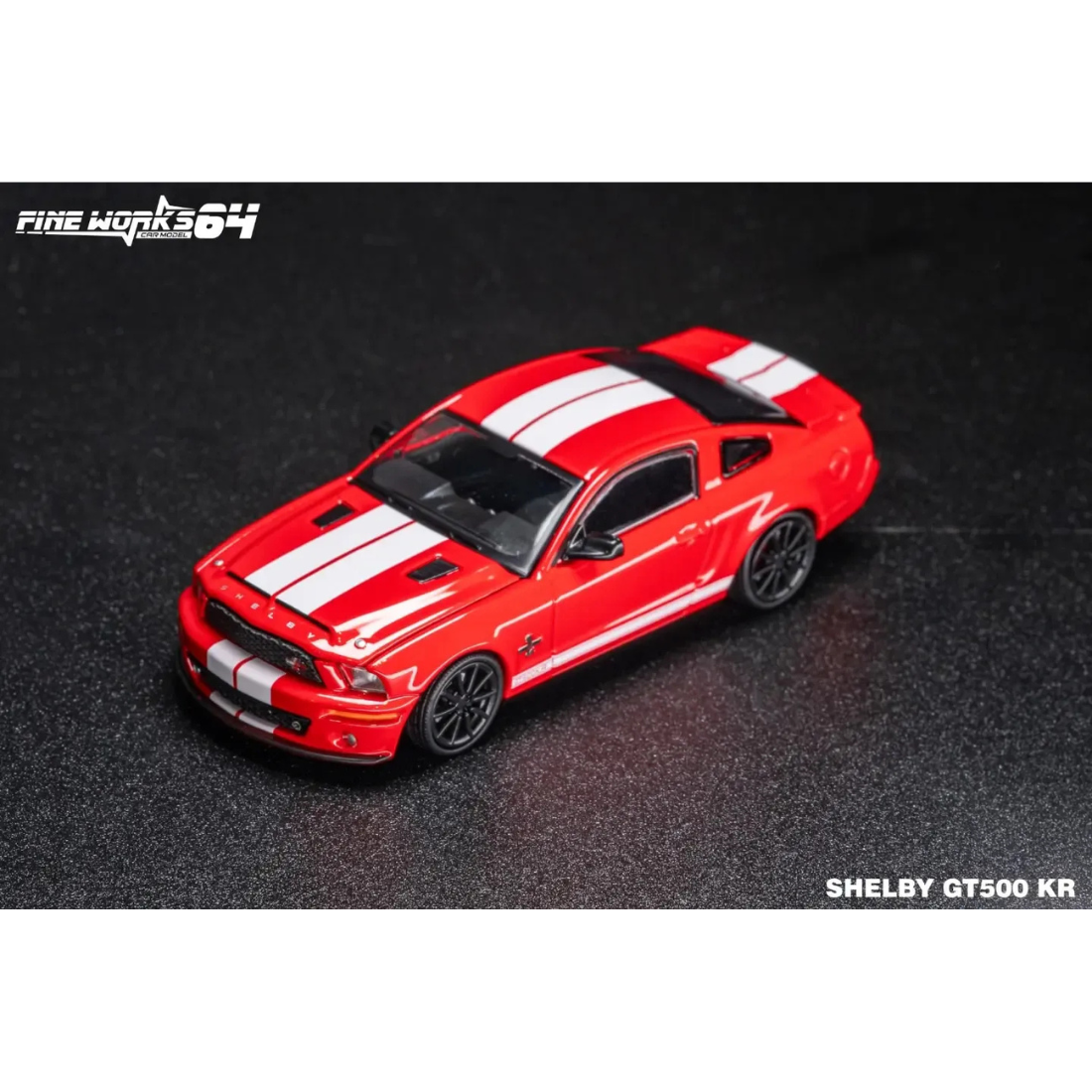 Mustang Shelby GT500, 1:64 Scale (Red)