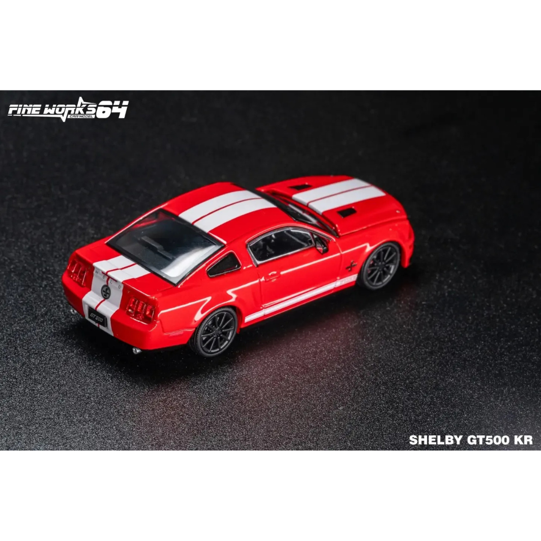 Mustang Shelby GT500, 1:64 Scale (Red)
