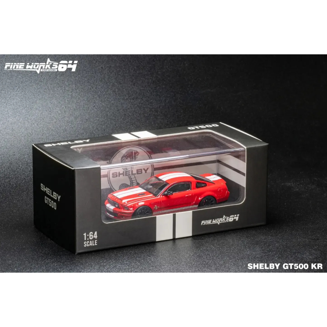 Mustang Shelby GT500, 1:64 Scale (Red)