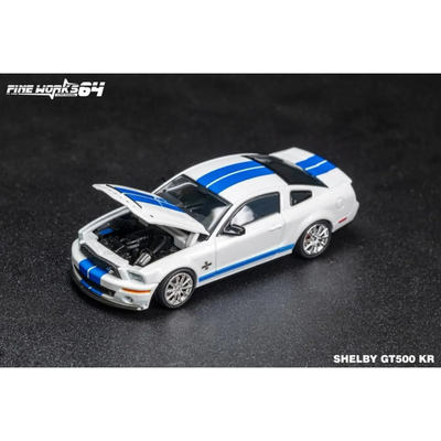 Mustang Shelby GT500, 1:64 Scale (White)