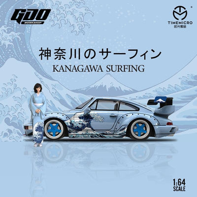 *PRE-ORDER*Porsche 964 Kanagawa - Figure Version, 1:64 Scale