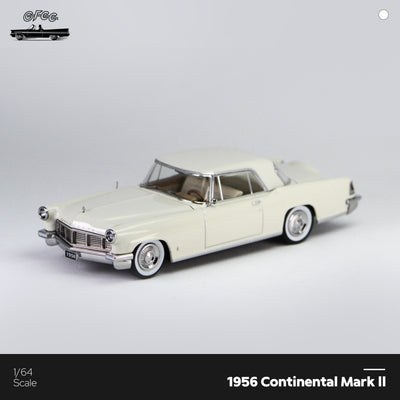 Premium scale diecast model car  – *HEC 2026* Continental Mark II Elvis Presley's 1956, 1:64 Scale (White) Collectible