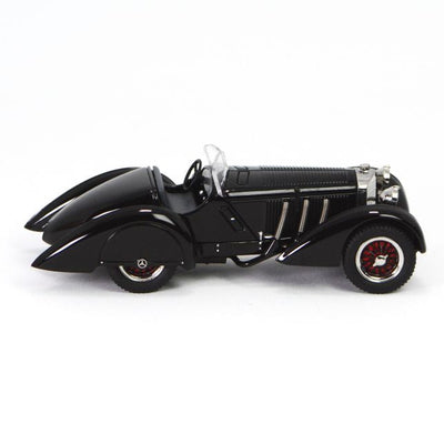 Premium scale diecast model car  – *HEC 2026* Mercedes-Benz SSK 1930, 1:64 Scale (Black) Collectible
