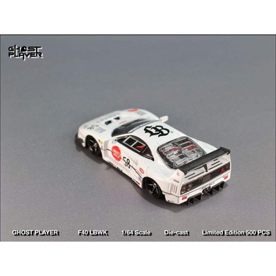 LBWK F40 (Limited to 499) #58, 1:64 Scale (White)