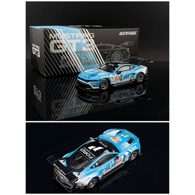 *Pre-Orders* Mustang GT3 Blue #77 Livery (Limited to 1000pcs), 1:64 Scale