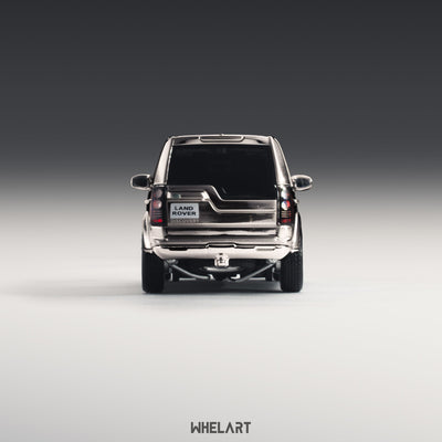 Premium scale diecast model car  – *HEC 2026* 2014 Discovery 4 Limited to 599, 1:64 Scale (Silver Chrome) Collectible