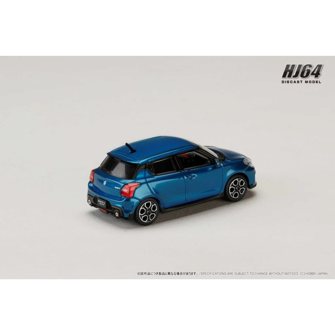 *PRE-ORDER* Suzuki Swift Sport (ZC32S), 1:64 Scale (Blue)