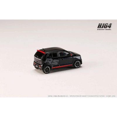 *PRE-ORDER* Suzuki Alto Turbo RS (HA36S) RS Decal Tune, 1:64 Scale (Black)