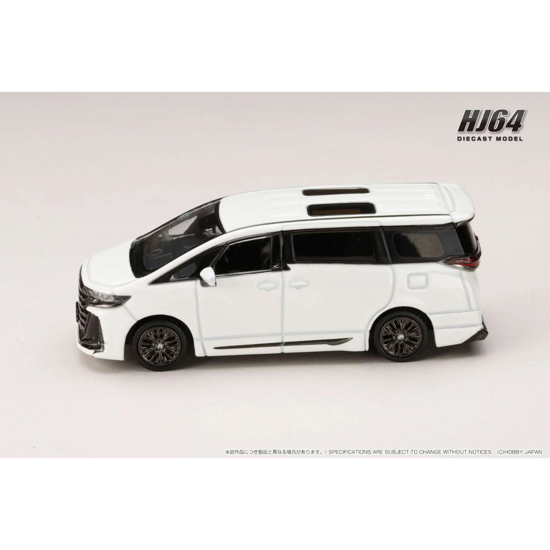 *PRE-ORDER* Toyota Vellfire Z Premier Hybrid, 1:64 Scale (White)