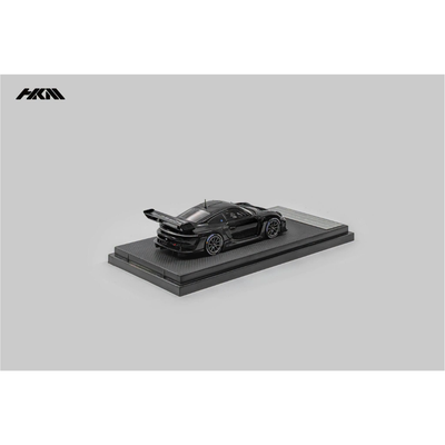 *Pre-Orders* Porsche 911 (992) GT3 R Rennsport with Brumos Wing Gloss Black (Limited to 999pcs), 1:64 Scale