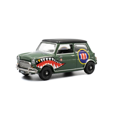 *PRE-ORDER* Art Car - Shark   (Metal Chassis, only the engine hood can be opened, while the doors on both sides cannot be opened), 1:64 Scale